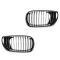 02-05 BMW 320i, 325i, 325Xi, 330i, 330Xi (4DR) Chrome Upper Grille PAIR