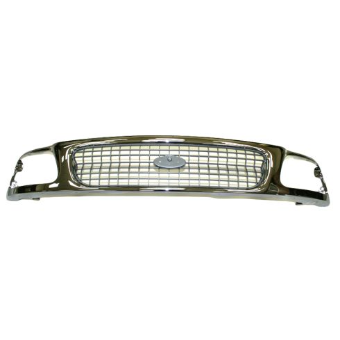 97-98 Ford Expedition XLT Grille Chr