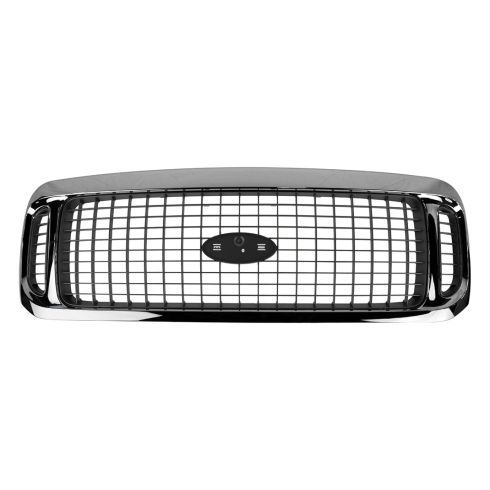 00-04 Ford Excursion Grille Chrome & Charcoal