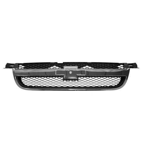 07-11 Chevy Aveo Sedan Grille Chrome & Black