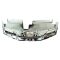 10-12 Nissan Altima Sedan; 10-11 Hybrid Grille Chrome & Black