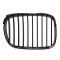 97-00 BMW 528i, 528iT, 540i, 540iT; 01-03 540i Station Wagon Upper Chrome & Black Grille LH