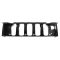 06-10 Hummer H3; 09-10 H3T Black Grille Support