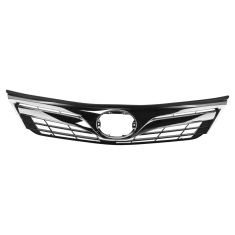 12-14 Toyota Camry LE, XLE Front Upper Chrome and Dark Gray Grille