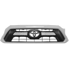 12-15 Toyota Tacoma Sport (Painted Super White Code: 040) Grille w/Toyota Emblem (Toyota)