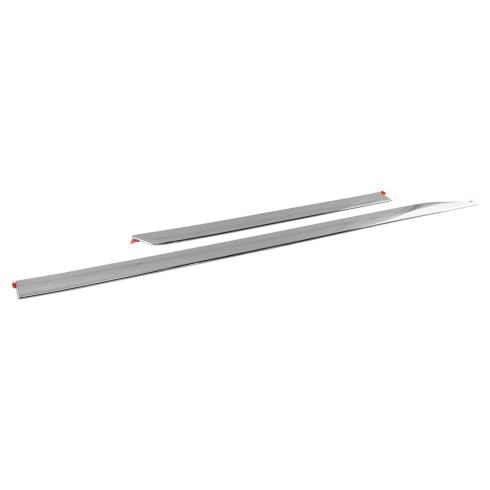 13-16 Nissan Altima Front & Rear Lower Door Mounted Chrome Body Side Molding PAIR RH (Nissan)