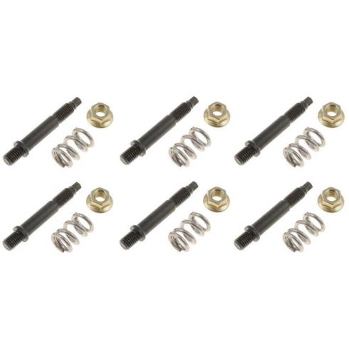 1988-96 Exhaust Manifold to Front Pipe Manifold Stud and Spring Kit (SET of 6)