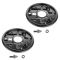 78-92 GM G, F, S/T Bodies (w/ 9 1/2 Inch Drum Brakes) Brake Backing Plate PAIR