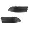 04-05 Toyota Sienna Front Bumper Mounted Lower Fog Light Cover PAIR