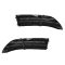 04-05 Toyota Sienna Front Bumper Mounted Lower Fog Light Cover PAIR