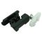 85-93 Buick, Cadillac, Olds; 91-96 Chevy; 85-91 Pontiac Mid & FS Car Window Reg Guide Clip Pair