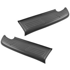 00-02 Toyota Tundra; 03-06 Tundra (exc Step Side) Rear Bumper Upper Rubber Step Pad PAIR
