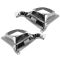 73-78 Chevy, GMC FS Truck, SUV Chrome and Silver Headlight Trim PAIR