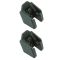 97-16 Jeep Wrangler Hood Catch Bracket Pair