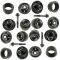 92-99 Buick, Olds, Pontiac; 92-93 Cadillac FWD Models Front Subframe Bushing Kit (Set of 4)