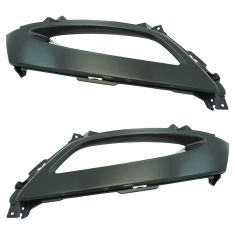 11-13 Kia Optima (exc Hybrid) (Korea Built) Fog Light Bezel Black LH RH Pair