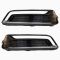 14-19 Chevy Impala LTZ, Premier w/DRL Lower Front Bumper Mtd Outer Fog Light Bezel w/Chrme Trim PAIR