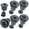 95-14 Ford Van Upper & Lower Body Mount Bushings & Hardware Set of 6 Dorman)