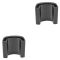 02-13 E550; 99-13 F350SD-F550SD; 05-13 F250SD; 88-97 FSD Rr Aux Leaf Spg Brkt Cushion Pair (Ford)