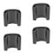 02-13 E550; 99-13 F350-F550; 05-13 F250SD; 88-97 FSD Rr Aux Leaf Spg Brkt Cushion Set of 4 (Ford)