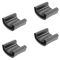 02-13 E550; 99-13 F350-F550; 05-13 F250SD; 88-97 FSD Rr Aux Leaf Spg Brkt Cushion Set of 4 (Ford)