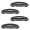 00-14 Ford F150; 01-10 Sport Trac; 05-08 Lincoln Mark LT Box Inner Tie Down Blk Hook Set of 4 (Ford)