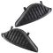 97-04 Ford F150 Lightning Flareside Front Outer Bed Mounted Black Step Pad Mat Pair (Ford)