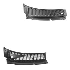 99-07 F250SD-F550SD; 00-05 Excursion Windshield Wiper Vent Cowl Screen Cover Panel Assy PAIR (Ford)