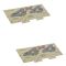 99-07 Silverado, Sierra 1500-3500 Rear Bed Mtd ~4X4~ Logoed Adhesive Nameplate Decal PAIR (GM)