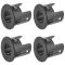 07-14 Silverado, Sierra; 07-13 Avalanche Rear Bpr Mtd Mld Blk Plstc Prkng Asist Snsr Bzl Pair (GM)