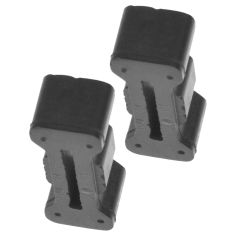 94-04 Chevy S10, GMC S15 Sonoma Tailgate Latch Rubber Bumper Pair (GM)