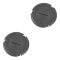 97-04 Chevy Corvette C5 Plastic Molded Headlight Motor Access Cap Plug Pair (GM)