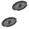 97-04 Chevy Corvette C5 Plastic Molded Headlight Motor Access Cap Plug Pair (GM)