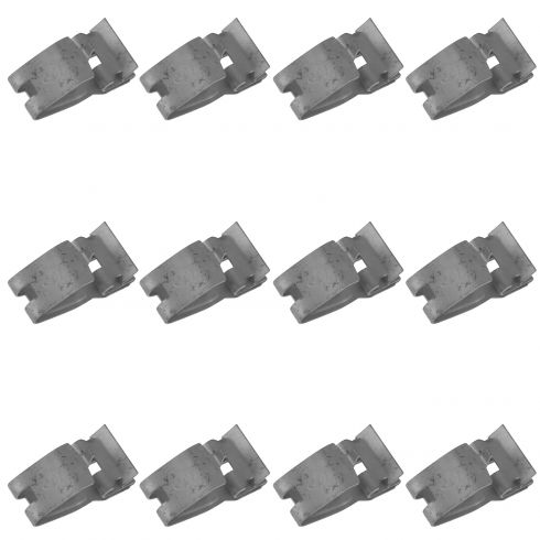 Chevrolet GMC Olds Grille Mounted Retainer Clip 12 Piece Set General ...