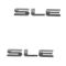 07-13 Sierra 1500; 07-14 2500, 3500 Tgte Mtd; 10-15 Terrain C Pil Mtd Chrome SLE Nameplate PAIR (GM)