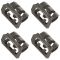 06-07 Silverado, Silverado Hybrid 1500 Classic Radiator Grille Steel Retainer Clip (Set of 4) (GM)