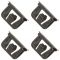 06-07 Silverado, Silverado Hybrid 1500 Classic Radiator Grille Steel Retainer Clip (Set of 4) (GM)