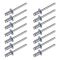 2007-2013 Silverado, Sierra 1500; 07-14 2500, 3500 Rear Bumper Securing Pop Rivet Set of 14 (GM)