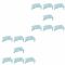 95-05 Hyundai Accent Front Door Mtd Outer Belt Weatherstrip Molding Retainer Clip Set of 14(Hyundai)