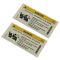 10-14 C, CLS, CLA, E Cnv, E Cpe, R Class Sunvisor Mtd Air Bag Warning Decal Pair (MB)