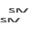 93-99 MB S/CL Cpe (C Pil Mtd); 11-13 S600; 96-02 SL; 09-11 SL Fnd Mtd Chm ~V12~ Adh Emb Pair (MB)