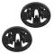 07-10 DG Ram 1500-3500; 11-14 Ram 1500-3500 Taillight Plastic Retainer Clip Fastener PAIR (Mopar)