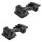 07-15 Jeep Wrangler Hood Catch Hold Down Latch Pair (Mopar)