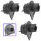 90-92 Mnco; 88-92 Eagle Premr 05-14 Chrysler; 05-14 Ddge Mltft Tllght Wing Nut Set of 3(MP)