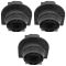 90-92 Mnco; 88-92 Eagle Premr 05-14 Chrysler; 05-14 Ddge Mltft Tllght Wing Nut Set of 3(MP)