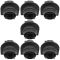 90-92 Mnco; 88-92 Eagle Premr 05-14 Chrysler; 05-14 Ddge Mltft Tllght Wing Nut Set of 7(MP)