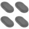 02-13 Ram 1500, 03-13 2500, 3500; 00-10 Dakota Molded Black Plastic Bed Drain Plug Set of 4 (Mopar)