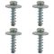 Chrysler; Dodge; Jeep Multifit Fog Light Bezel Mounting Installation Screw Set of 4 (Mopar)