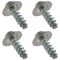 Chrysler; Dodge; Jeep Multifit Fog Light Bezel Mounting Installation Screw Set of 4 (Mopar)