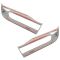 14-16 Jeep Grand Cherokee SRT-8 Gloss Black Inner & Outer Taillight Trim Bezel Molding Set (Mopar)